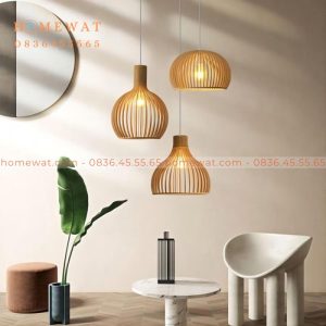 Bộ đèn gỗ thả trần HWBT05