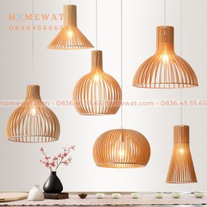 Bộ đèn gỗ thả trần HWBT11