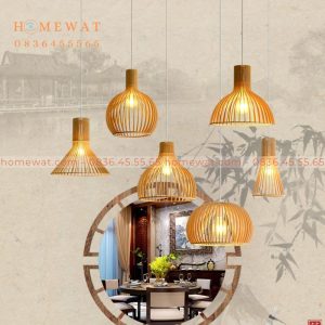 Bộ đèn gỗ thả trần HWBT13