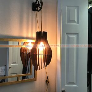 Đèn gỗ thả trần HWTT01