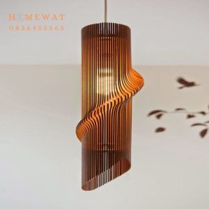 Đèn gỗ thả trần HWTT34