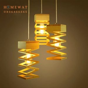 Đèn gỗ thả trần HWTT61