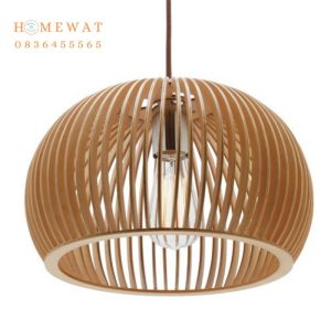 Đèn gỗ thả trần HWTT62
