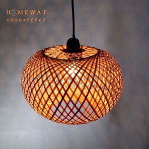 Đèn thả mây tre MTT04