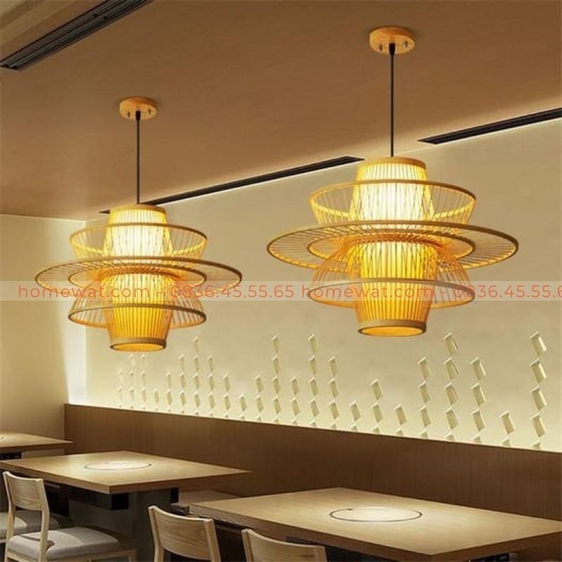 Đèn tre trang trí MTT20 2 Đèn tre trang trí MTT20 - Ảnh 2
