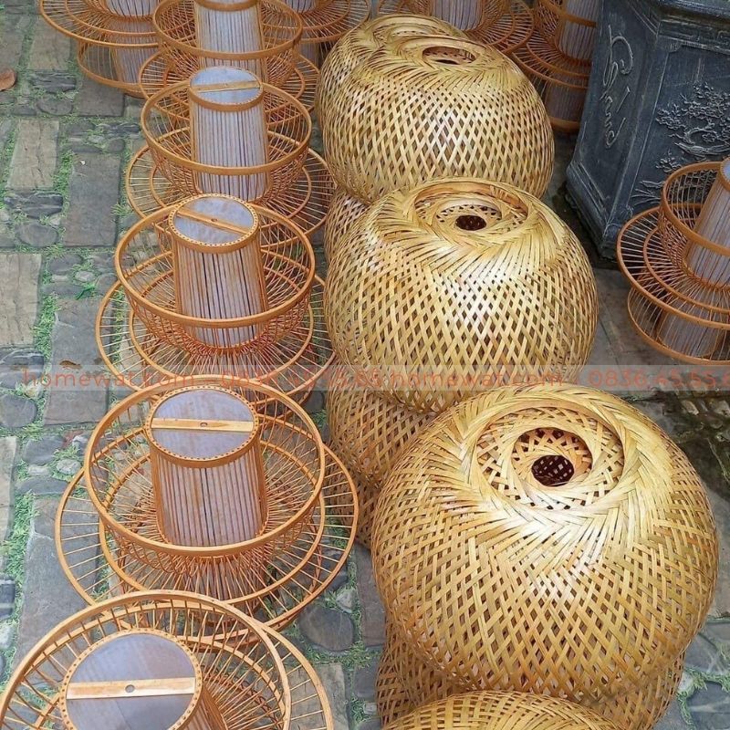 Đèn tre trang trí MTT20 4 Đèn tre trang trí MTT20 - Ảnh 4