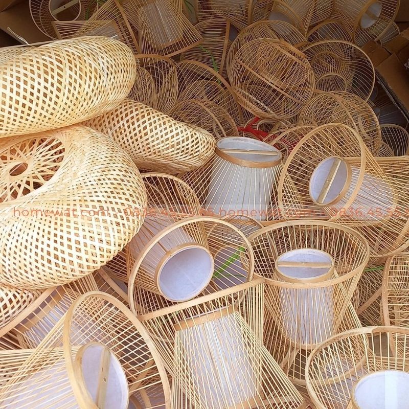 Đèn thả mây tre MTT23 4 Đèn thả mây tre MTT23 - Ảnh 4