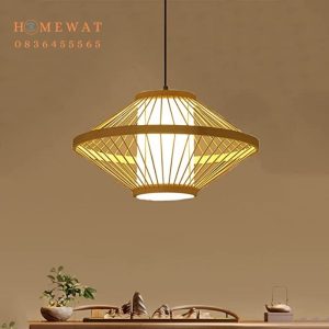 Đèn thả mây tre MTT25