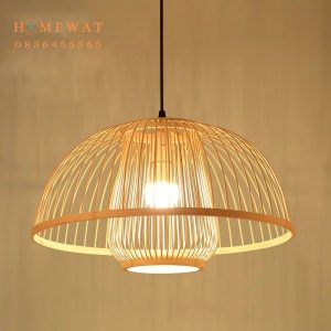 Đèn thả mây tre MTT60