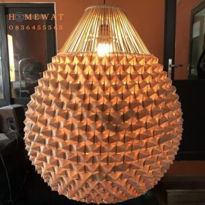 Đèn thả mây tre MTT73