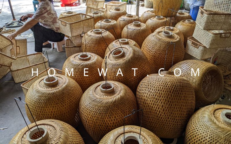 Homewat gia công mẫu đèn mây tre theo yêu cầu 4 gia cong cac mau den may tre 01