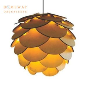 Đèn gỗ thả trần HWTT49