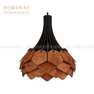Đèn gỗ thả trần HWTT51