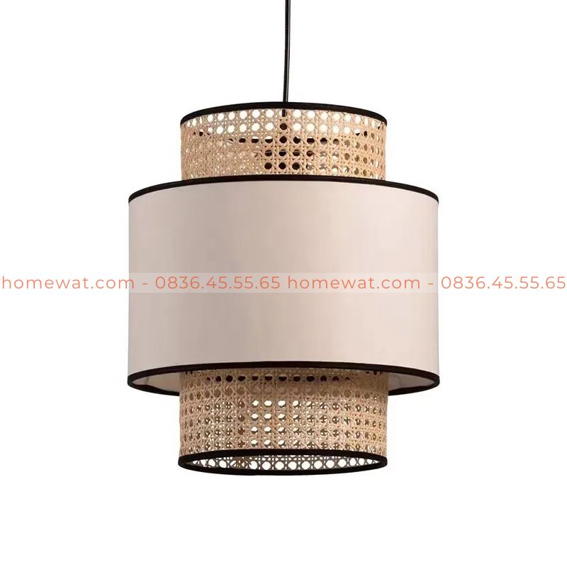 Đèn vải thả trần HWDV07 2 Đèn vải thả trần HWDV07 - Ảnh 2