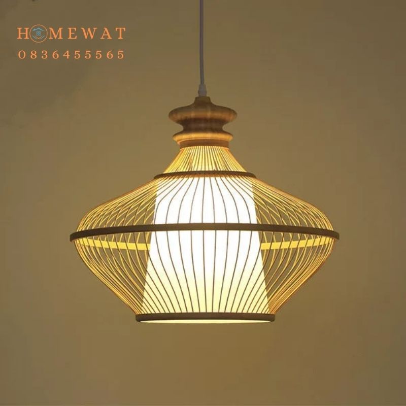 Đèn thả mây tre MTT36 1 Đèn thả mây tre MTT36