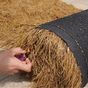 Cỏ Rơm Nhân Tạo Lợp Mái Cao Cấp Chống Cháy