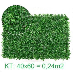 Thảm Cỏ Nhựa Cải Xoong Làm Tường Cây Giả