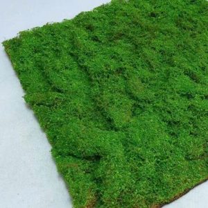 Thảm Rêu Nhân Tạo Vụn Dừa Nổi Giả Đá
