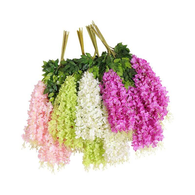 Cành Hoa Tử Đằng Giả Cao Cấp Dài 110cm 1 Cành Hoa Tử Đằng Giả Cao Cấp Dài 110cm