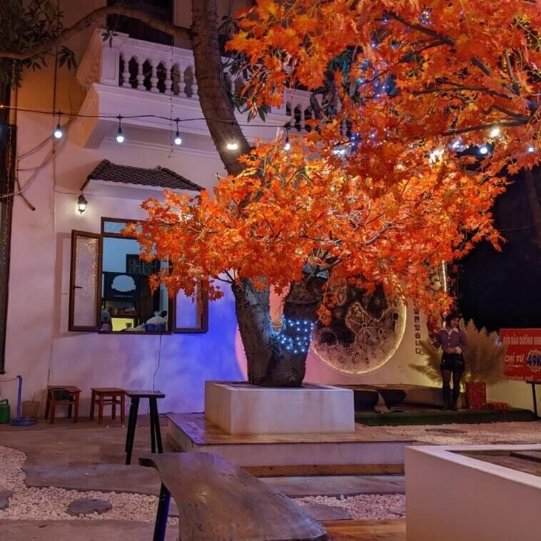 Lá Phong Giả Đẹp Như Thật – Trang Trí Nhà Cửa, Văn Phòng, Quán Cafe 5 lá phong giả
